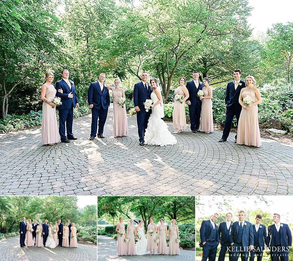 heritage garden wedding pictures shelby township